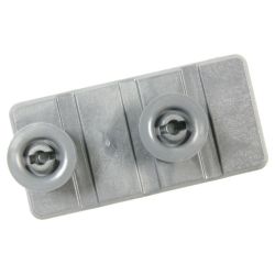 Korbrolle für Geschirrspüler Hisense/Gorenje 521700 Doppelrad