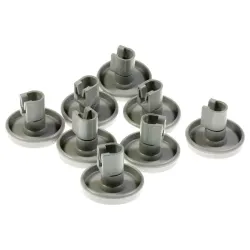 Korbrollen-Set für Geschirrspüler AEG 50286965004 8 Stück grau