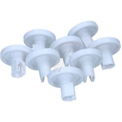Korbrollen weiß 8er-Set für Geschirrspüler COM 50269971003 Unterkorb