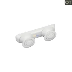 Korbrollenhalter oben Candy 49025291 weiß mit 2 Rollen Geschirrspüler