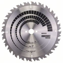 Kreissägeblatt Construct Wood, Ø 350mm, 24Z (Bohrung 30mm, für Tischkreissägen)