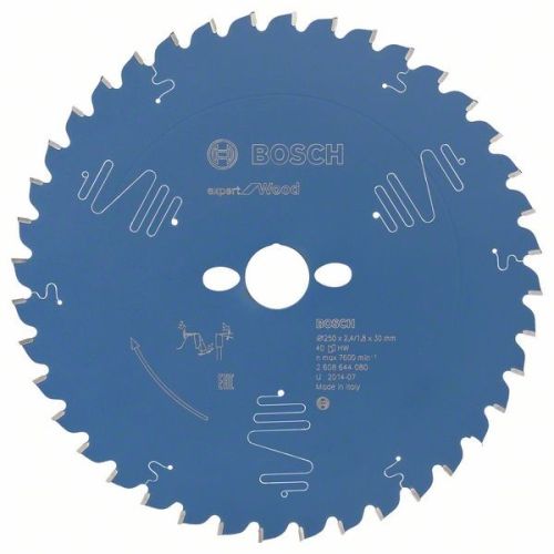 Bild: Kreissägeblatt Expert for Wood, Ø 250mm, 40Z (Bohrung 30mm, für Kapp- & Gehrungs