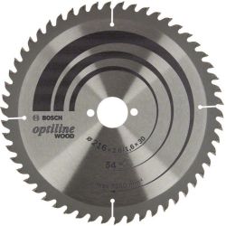 Kreissägeblatt Optiline Wood, Ø 216mm, 54Z (Bohrung 30mm, für Tischkreissägen)