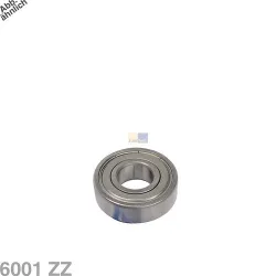 Kugellager 6001 ZZ Bosch 00423057 Original für Trockner Bosch, Siemens, Neff