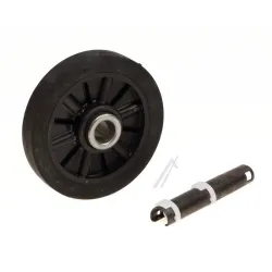 Lagerrolle für Trockner Whirlpool/Indesit 481252898003 Vorderseite