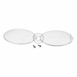 Lampenabdeckung Beko 9188065409 für Dunstabzugshaube 2Stk