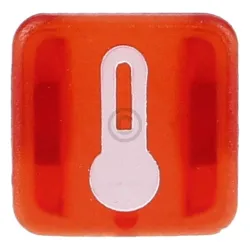 Lampenabdeckung Neff 00173007 Linse rot für Temperatursymbol Backofen Herd