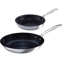 Le Creuset 3ply Plus Pfannen Set antihaft 20+26cm