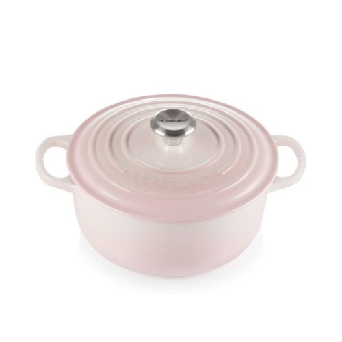 Bild: Le Creuset Bräter rund, 20cm Shell Pink