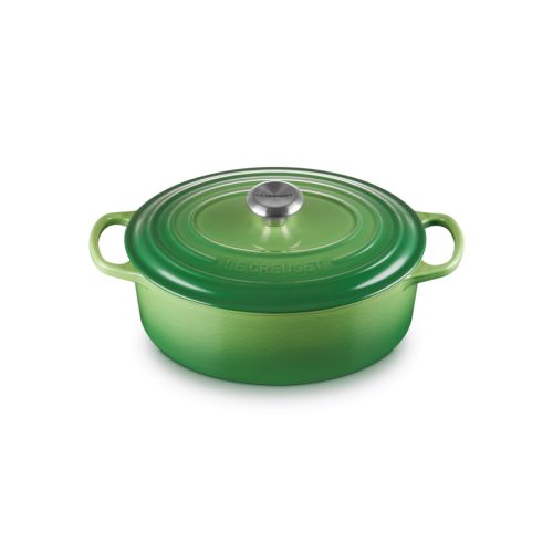 Bild: Le Creuset Bräter Signature oval 29cm, Bamboo green