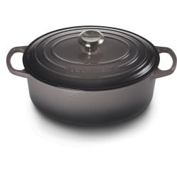 Le Creuset Bräter Signature oval 29cm, Flint