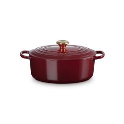 Le Creuset Bräter Signature oval 29cm, Garnet