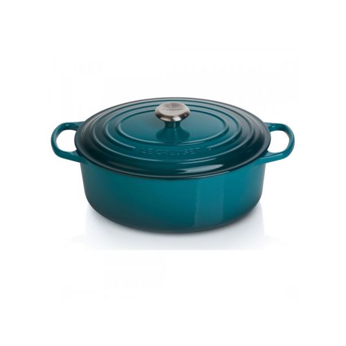 Bild: Le Creuset Bräter Signature oval 31cm, Deep Teal