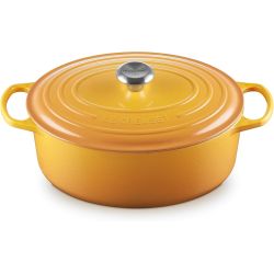 Le Creuset Bräter Signature oval 31cm, nectar yellow