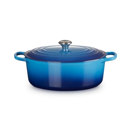 Bild: Le Creuset Bräter Signature oval 33cm, Azure