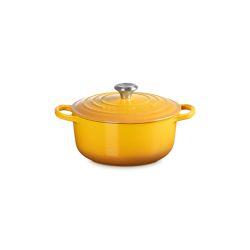 Le Creuset Bräter Signature rund 20cm, Nectar