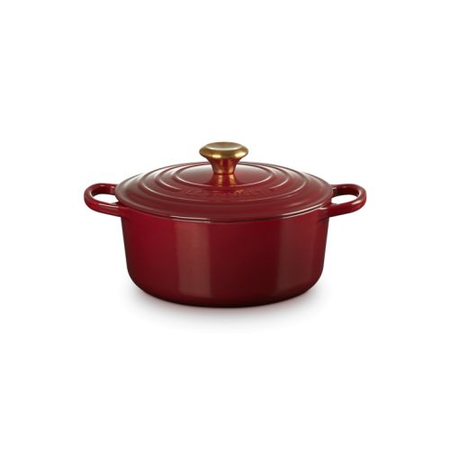 Bild: Le Creuset Bräter Signature rund 24cm, Garnet