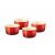 Bild: Le Creuset Mini Förmchen 4er Set, kirschrot