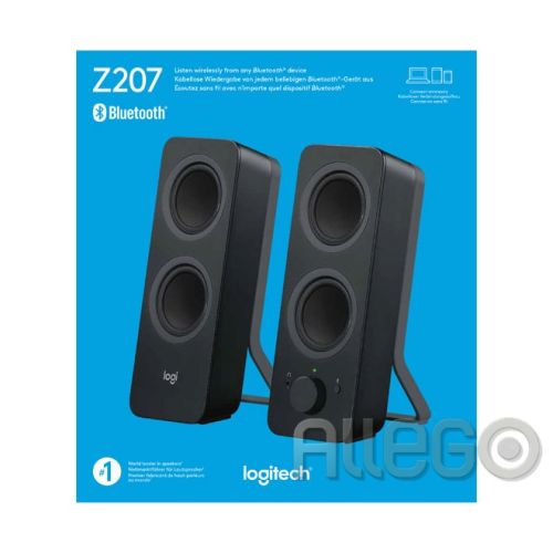 Bild: Logitech Z207 Bluetooth Computer Speakers