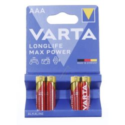 LR3-Batterien für Staubsauger Varta 4703101404 4er-Pack Micro-Batterien