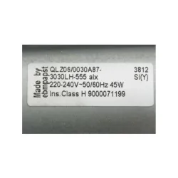 Lüftermotor Kuehlung, 3 Stufen: 42W, 23W, 12W 00663494