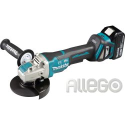 Makita Akku-Winkelschleifer 18V/5,0Ah 2Akkus+LG DGA519RTJ