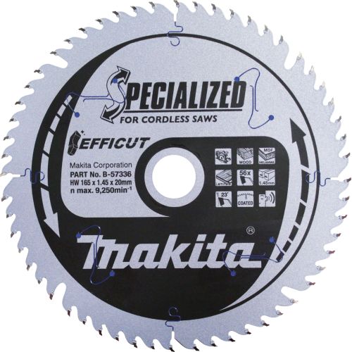 Bild: Makita B-57336 EFFICUT Sägeb.165x20x56Z