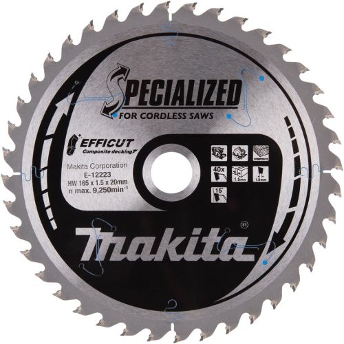 Bild: Makita EFFICUT Saegeb.165x20x40Z