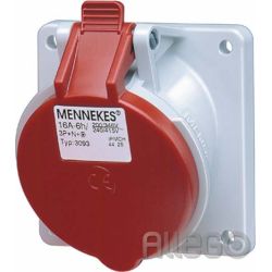 MENNEKES 3155 32A4P 6H400V AD schräg TwinCONTACT IP44