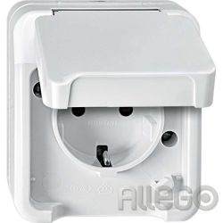 Merten MEG2400-8019 SCHUKO-Steckdose AQUASTAR