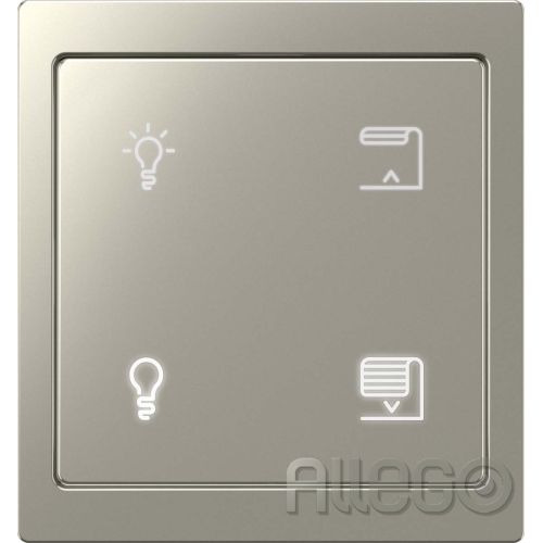 Bild: MERTEN MEG6180-6050 KNX Tastsensor Pro, Nickelmetallic