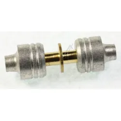 Messing-Kupplung für Kühlschrank Lokring L13000578 gerade, 2,2mm