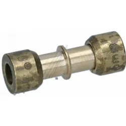 Messing-Kupplung für Kühlschrank Lokring L13000588 Gerade, 6mm