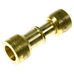 Messing-Reduzierkupplung für Kühlschrank Lokring L13000654 8/6mm gerade