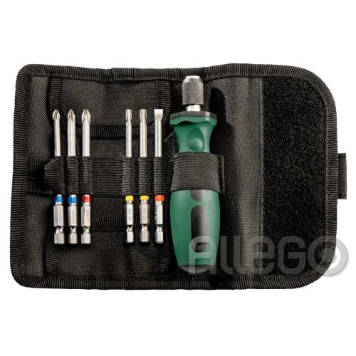 Bild: Metabo 626723000 Bit-Rolltasche, 7-tlg.