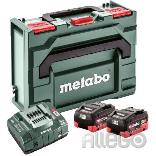 Bild: Metabo Basic-Set 685131000 2 x 8,0 Ah-LIHD + Ladegerät ASC ultra