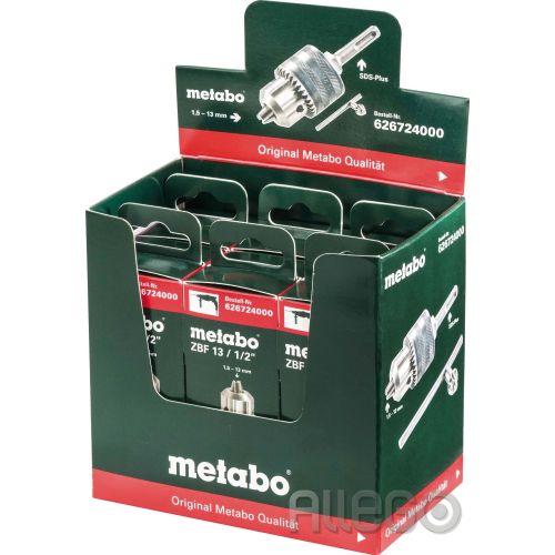 Bild: Metabo Zahnkranzbohrfutter mit SDS-plus-Adapter 626724000