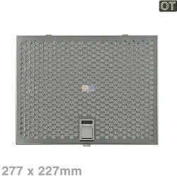 Metallfettfilter AEG 5026556200/4 277x227mm für Dunstabzugshaube