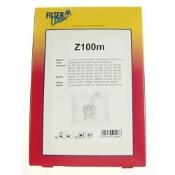 Microfilter-Set für Staubsauger Filterclean FL0009K 4 Mikrobeutel + 2 Mikrofilte