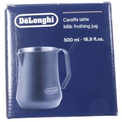 Milchaufschäumkännchen für DeLonghi Kaffeemaschine AS00006520 500ml schwarz