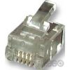 Efbe-Schott Modular-Stecker RJ11 f.Flachbandkbl. 37511.1-100 (VE100)