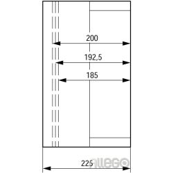 Moeller ISO-Gehäuse CI44E-200 mit metrischen Vorprägungen Moeller ISO-Gehäuse CI