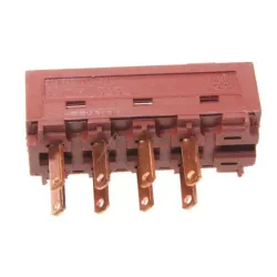 Motorschalter für Dunstabzugshaube Hisense/Gorenje 507485 Schiebeschalter, 4 Stu
