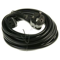 Netzkabel für Ofen Com 1234567890 flacher Stecker, 5m