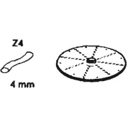 Neumärker Scheibe für Julienne Z 4 für Multi-Gemüse-Schneider 06-50756-15