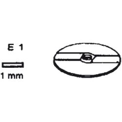 Neumärker Schneidscheibe E 1 für Multi-Gemüse-Schneider 06-50756-01