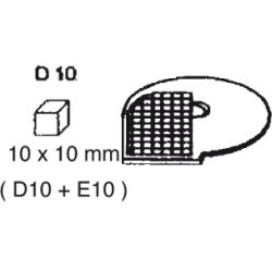 Neumärker Würfeleinsatz D 10 für Multi-Gemüse-Schneider 06-50756-25
