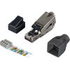 Efbe-Schott Neutral RJ45 Stecker feldkonfektioniert FTPS600 AWG22-27 Cat6 88035.1