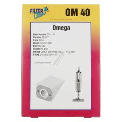 Om40 Beutel für Staubsauger Filterclean 000016K 10 Stück