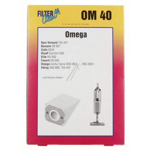 Bild: Om40 Beutel für Staubsauger Filterclean 000016K 10 Stück